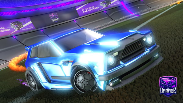 A Rocket League car design from T3cno17