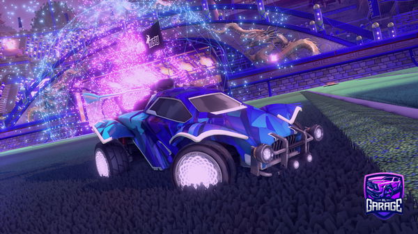 A Rocket League car design from BanDino09