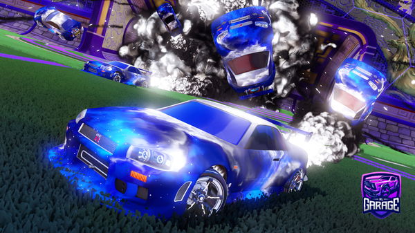A Rocket League car design from Seeqy