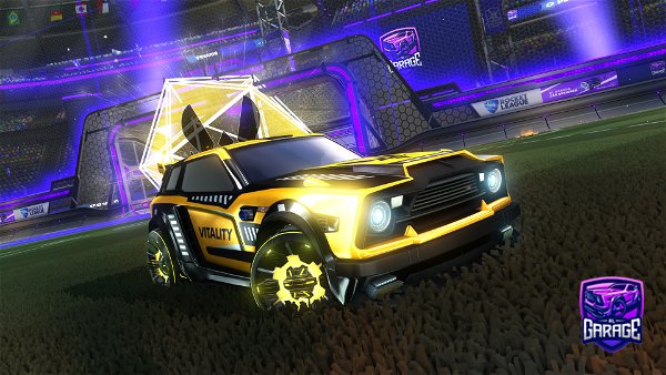 A Rocket League car design from TheRealMoxxie