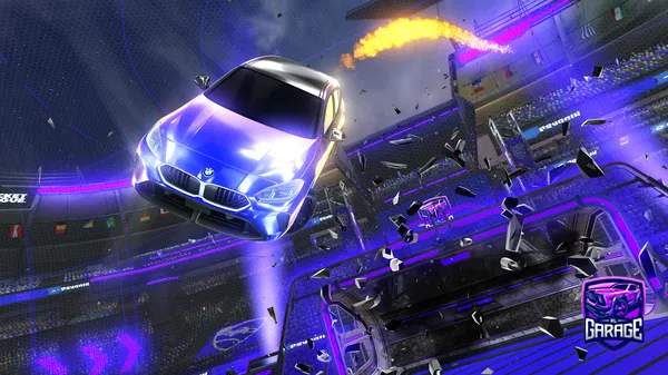 A Rocket League car design from mhdf10