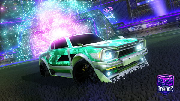 A Rocket League car design from XxAndromedAxX