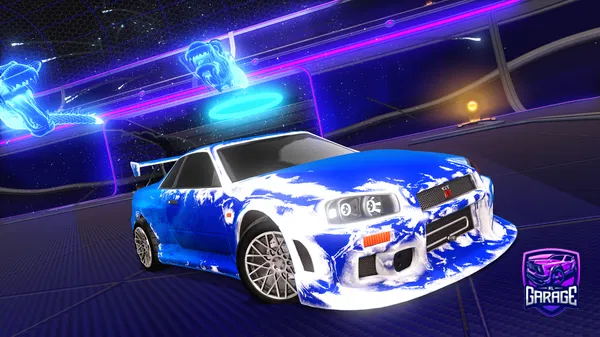 A Rocket League car design from Fransko91X