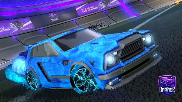 A Rocket League car design from WallabyWill