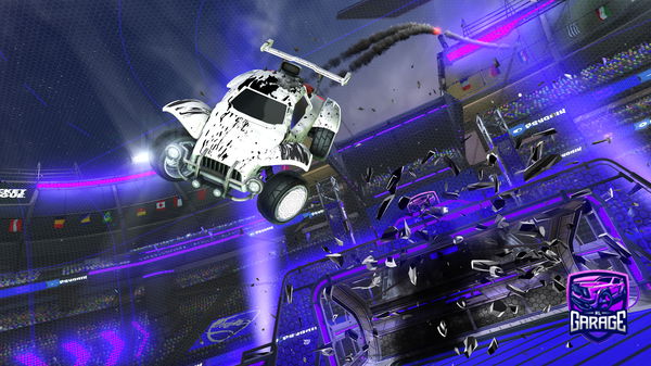 A Rocket League car design from BN4RZ