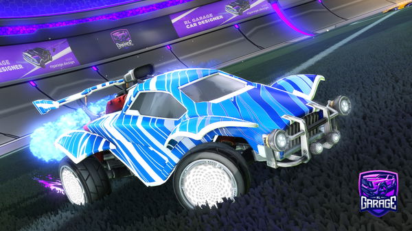 A Rocket League car design from Wiw7325