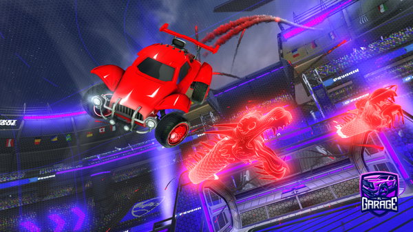 A Rocket League car design from ashdjofjansjdkfo