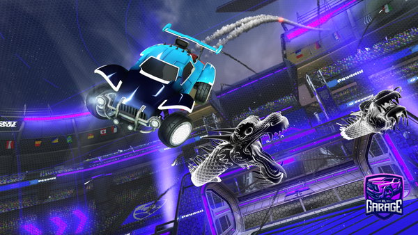 A Rocket League car design from King_Fred
