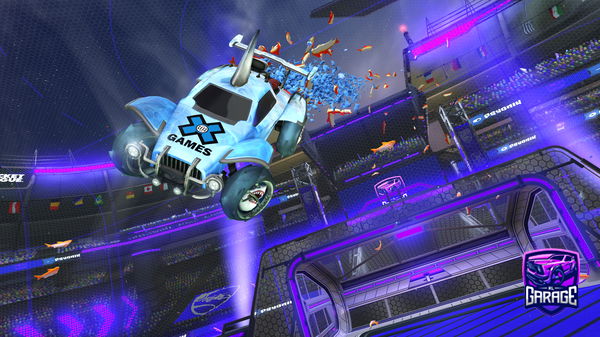 A Rocket League car design from Frattrats