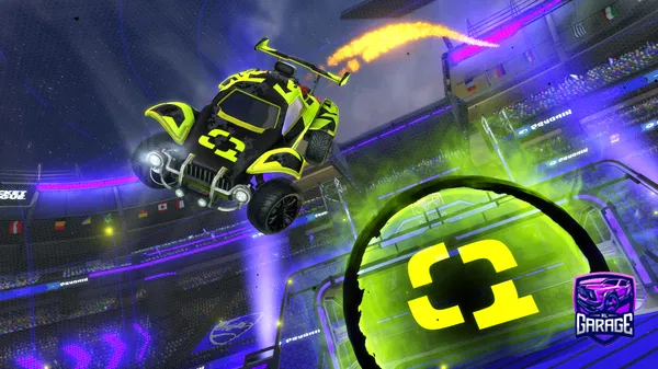 A Rocket League car design from IAmVezix