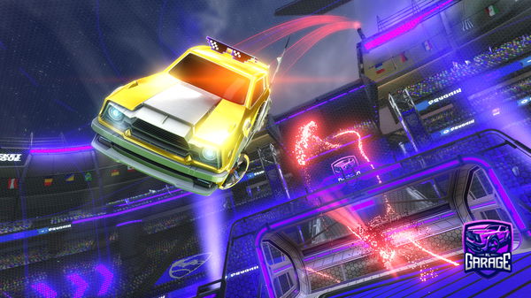 A Rocket League car design from LaurentG44