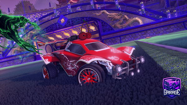 A Rocket League car design from Imsalty