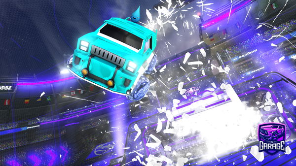 A Rocket League car design from D4RKNinjaCat