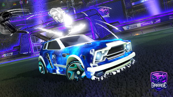 A Rocket League car design from EPFJumping_White