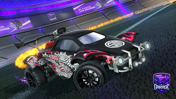 A Rocket League car design from rafaellxx06