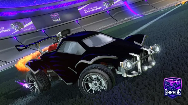 A Rocket League car design from happtsu