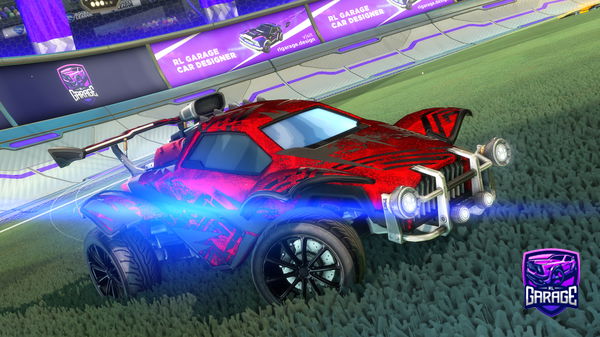 A Rocket League car design from GRAYSON_LAVINE