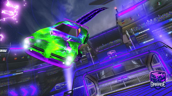 A Rocket League car design from tbjzl69