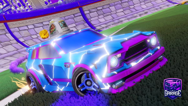 A Rocket League car design from jlappy