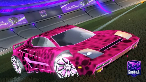 A Rocket League car design from Staticklips