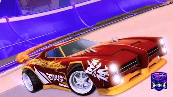 A Rocket League car design from Visanen