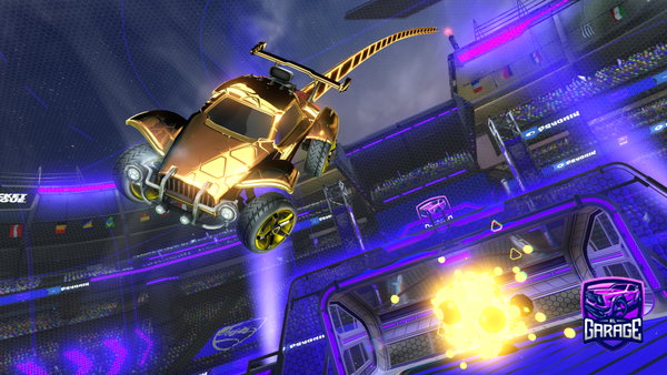 A Rocket League car design from Donnerflame4683