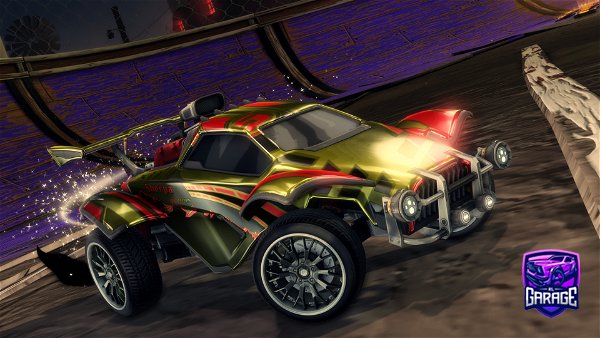 A Rocket League car design from williamdxxd