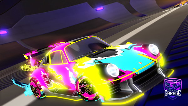 A Rocket League car design from AFKartell1208