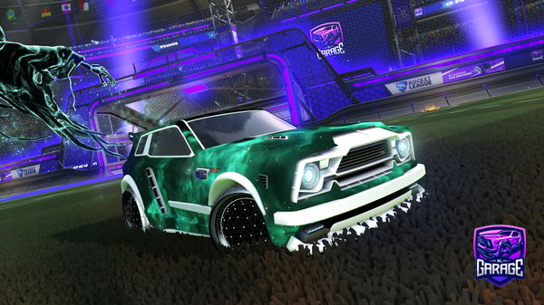 A Rocket League car design from SpiderJaz10