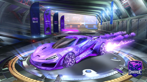 A Rocket League car design from DzoiK8