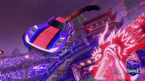 A Rocket League car design from bibi_titine