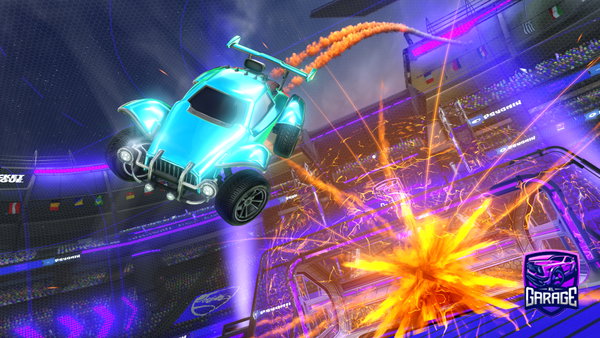 A Rocket League car design from Kx_1910