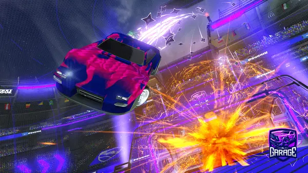 A Rocket League car design from Mafe_7w7