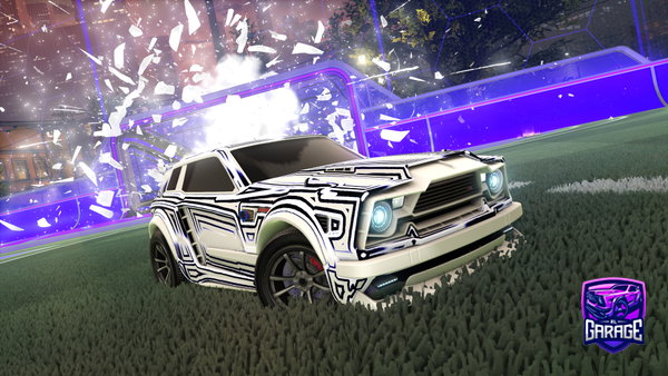 A Rocket League car design from qejqej