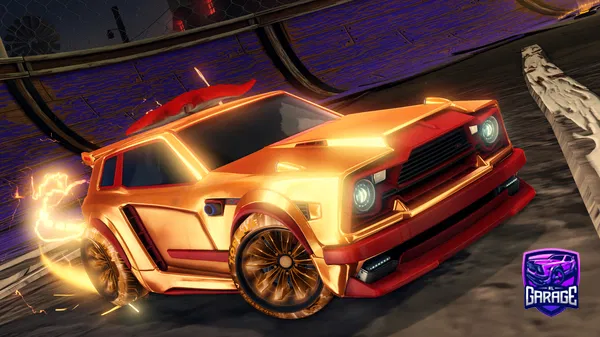 A Rocket League car design from LiamD613