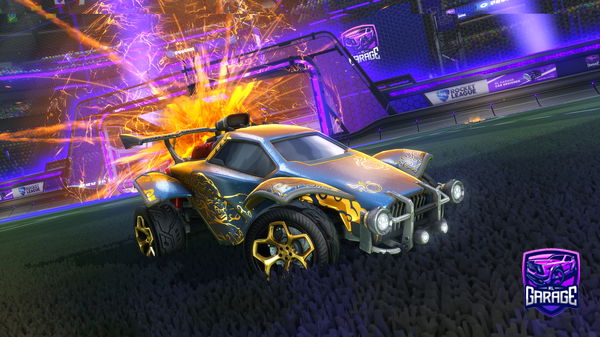 A Rocket League car design from ChunkieBunnie