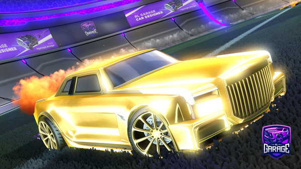 A Rocket League car design from Osimperior