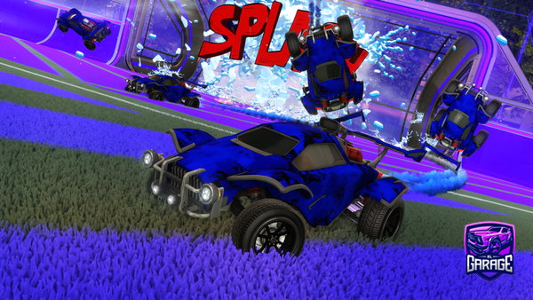 A Rocket League car design from IPA_4nToNyXonps4