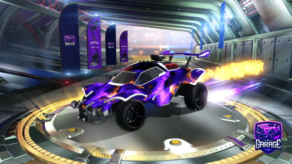 A Rocket League car design from AV7461