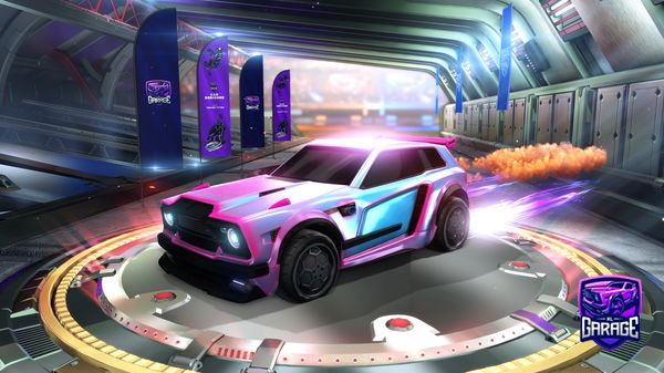 A Rocket League car design from FallenPhantom