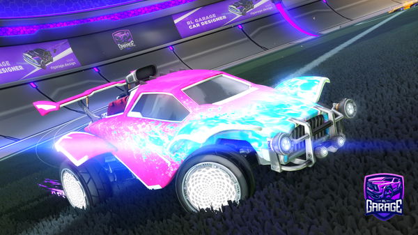 A Rocket League car design from Cavdog19Psn