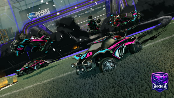 A Rocket League car design from Alsezco