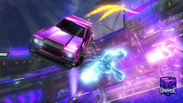 A Rocket League car design from manussy