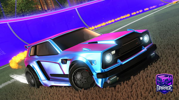 A Rocket League car design from warpdddd