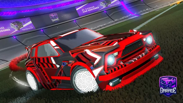 A Rocket League car design from BOBALOBAYOUS