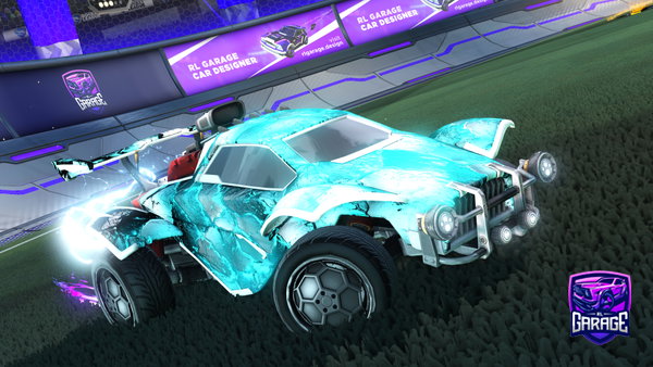 A Rocket League car design from Sika_Sensei06