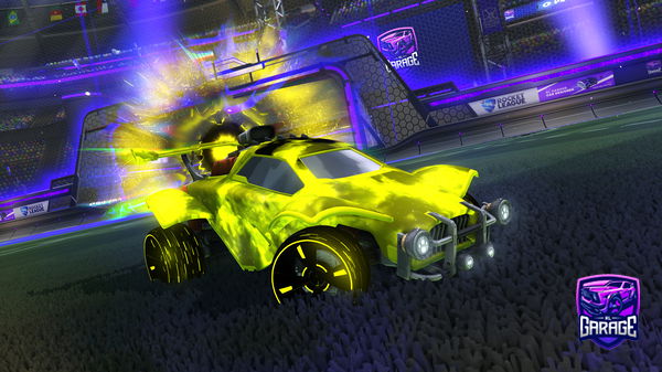 A Rocket League car design from 2C00L_4U