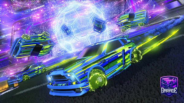 A Rocket League car design from B1ack1ce