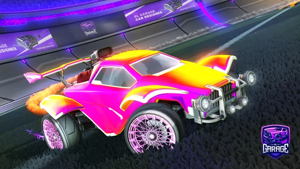 A Rocket League car design from P03sB0i