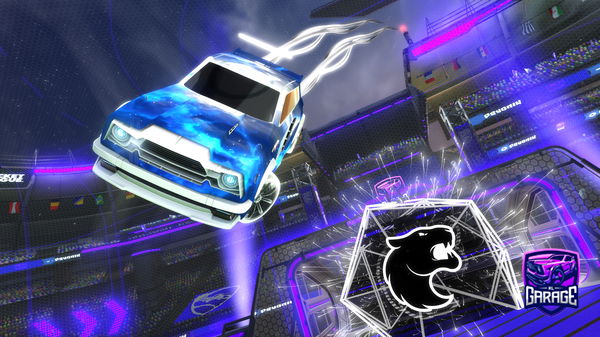 A Rocket League car design from PedroLPTM